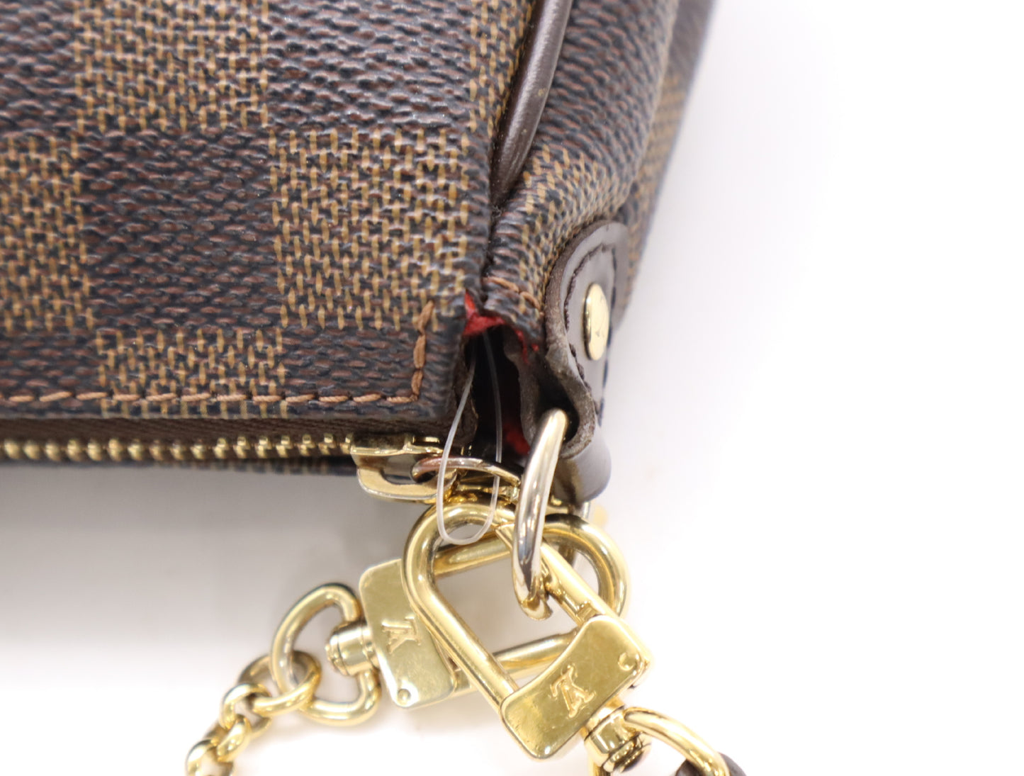 LOUIS VUITTON N55213 Damier Eva Shoulder Bag with Shoulder Strap