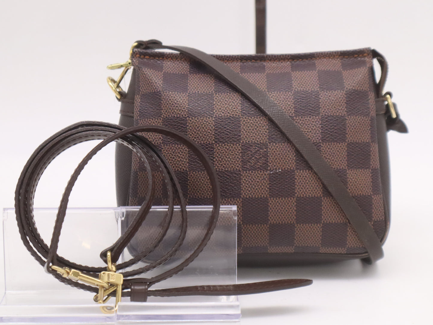 LOUIS VUITTON N51982 Damier Truth Makeup Shoulder Bag with Shoulder Strap