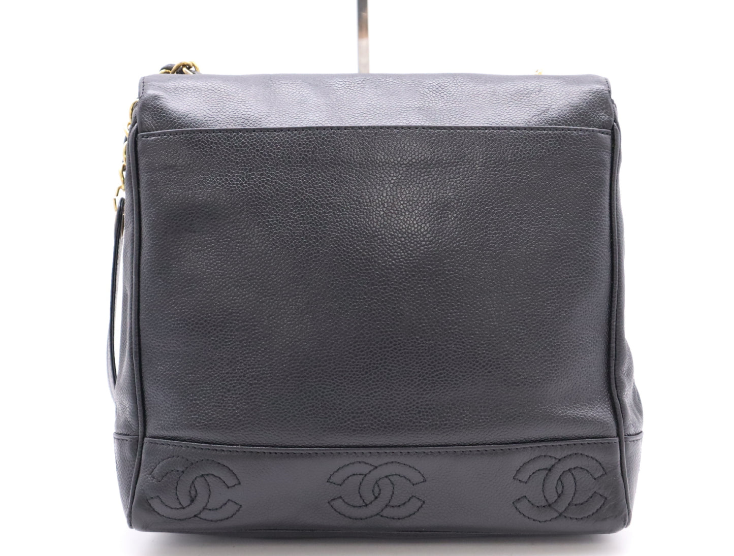 CHANEL Leather Triple Coco Mark Chain Bag Seal 426288 Shoulder Bag