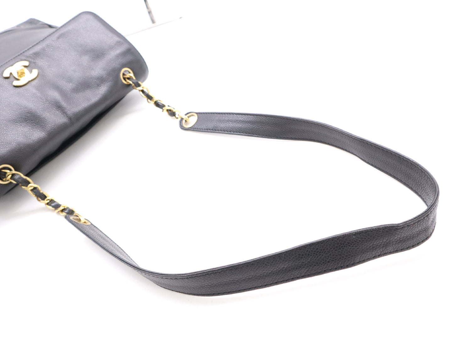 CHANEL Leather Triple Coco Mark Chain Bag Seal 426288 Shoulder Bag