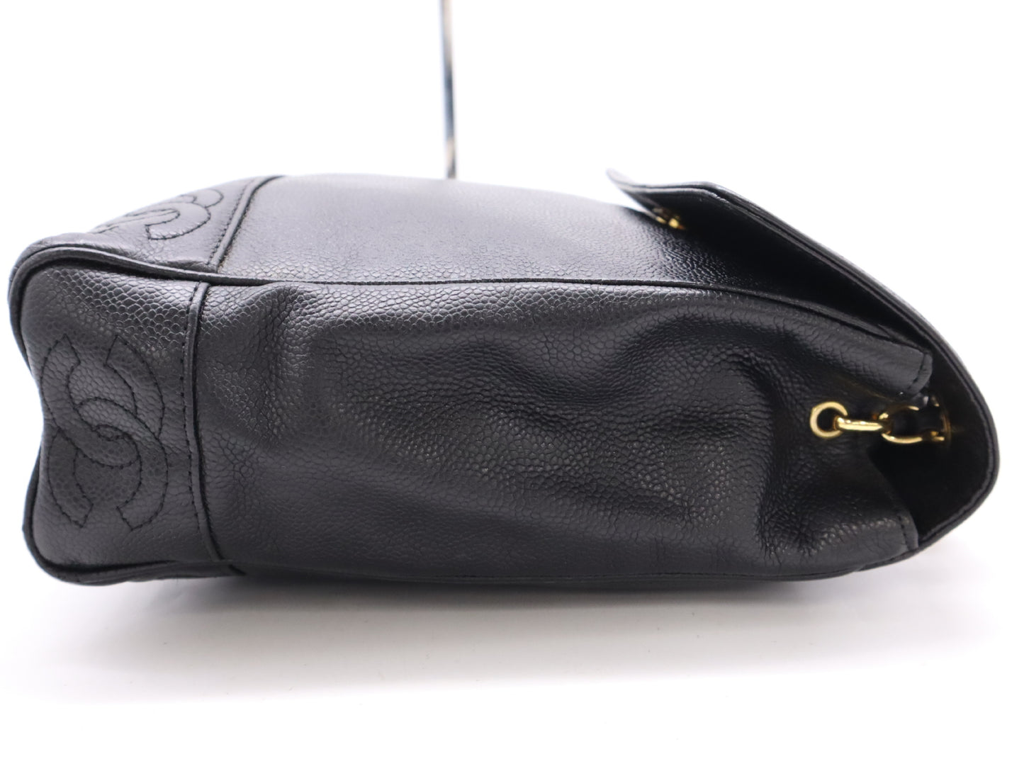 CHANEL Leather Triple Coco Mark Chain Bag Seal 426288 Shoulder Bag