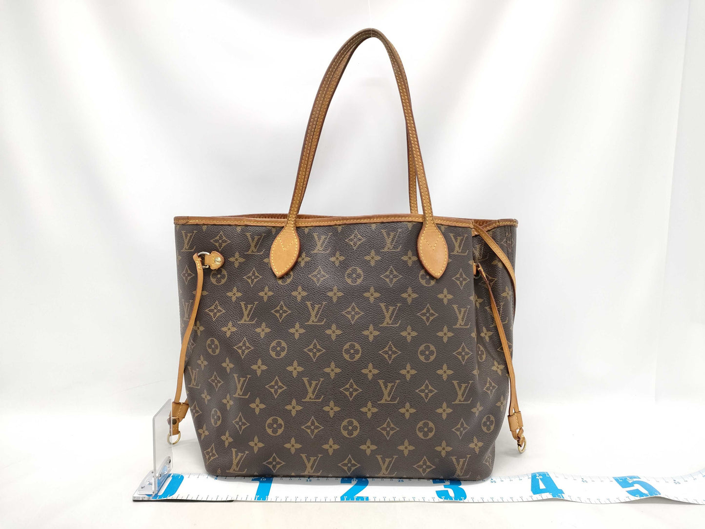 LOUIS VUITTON M40156 Monogram Neverfull MM Old Model Tote Bag with Pouch