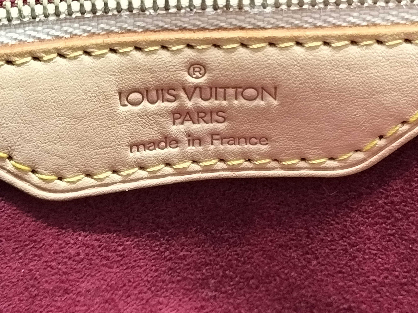 LOUIS VUITTON M40094 Multicolor Aurelia MM Blanc Tote Bag with Dust Bag