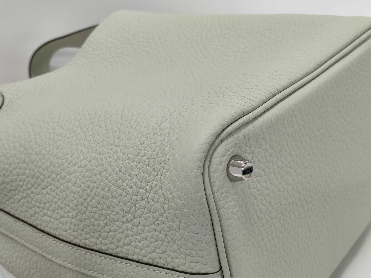 HERMES Picotin B Stamp Greeneve Bag Handbag