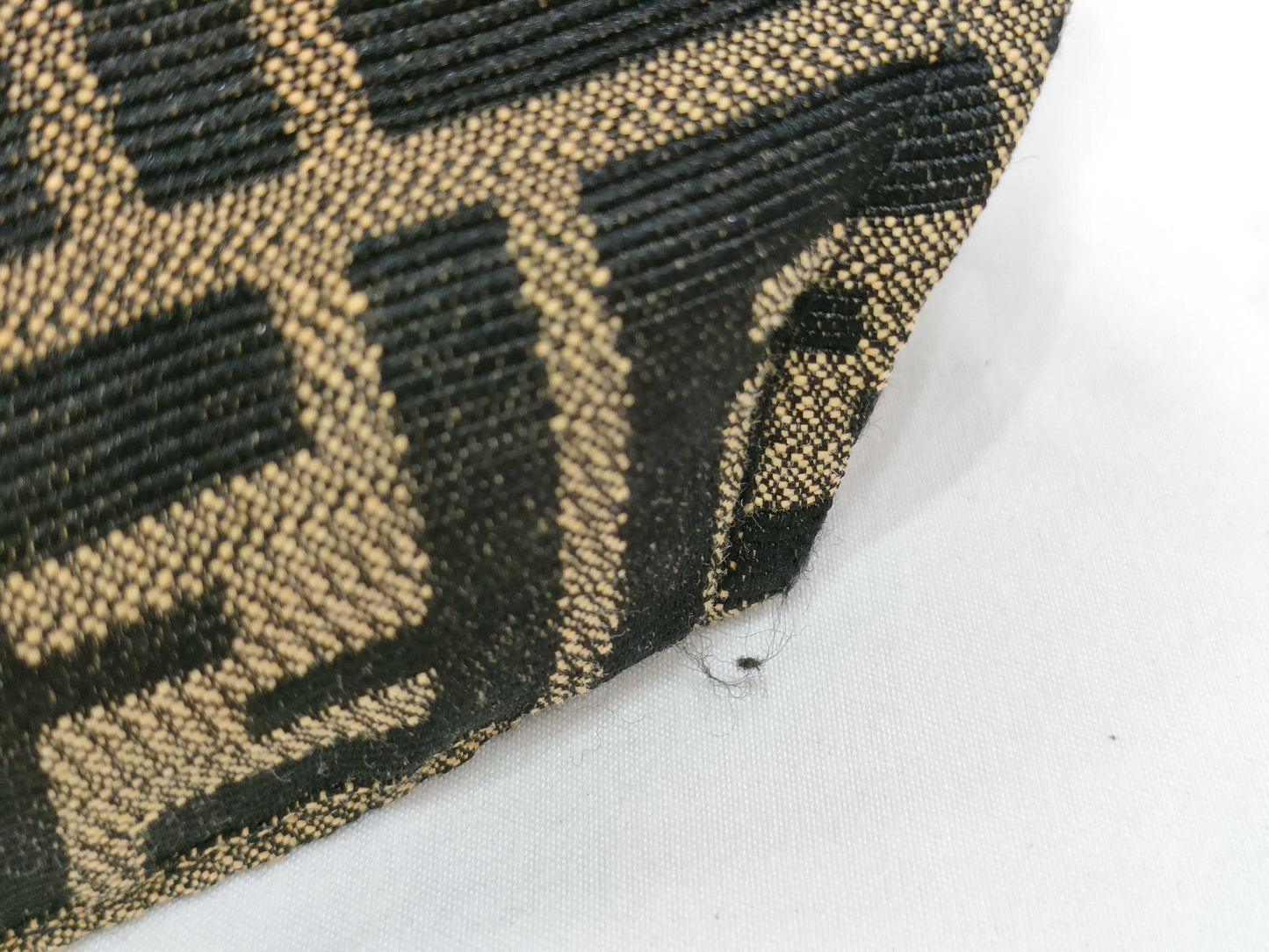 FENDI Zucca Cap Hat Canvas Brown Other Accessories