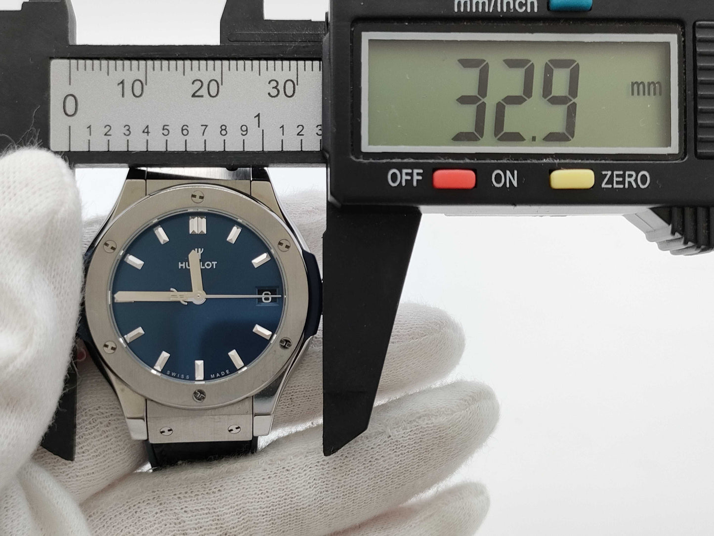 HUBLOT Classic Fusion 581.NX.7170.LR 1199338 Quartz Blue Dial Boys' Watch