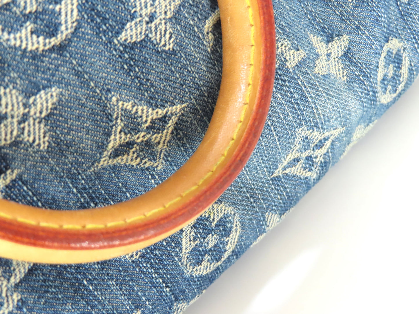 LOUIS VUITTON Monogram Denim LV Handbag Monogram Denim Neo Speedy Handbag M95019 Bag Handbag