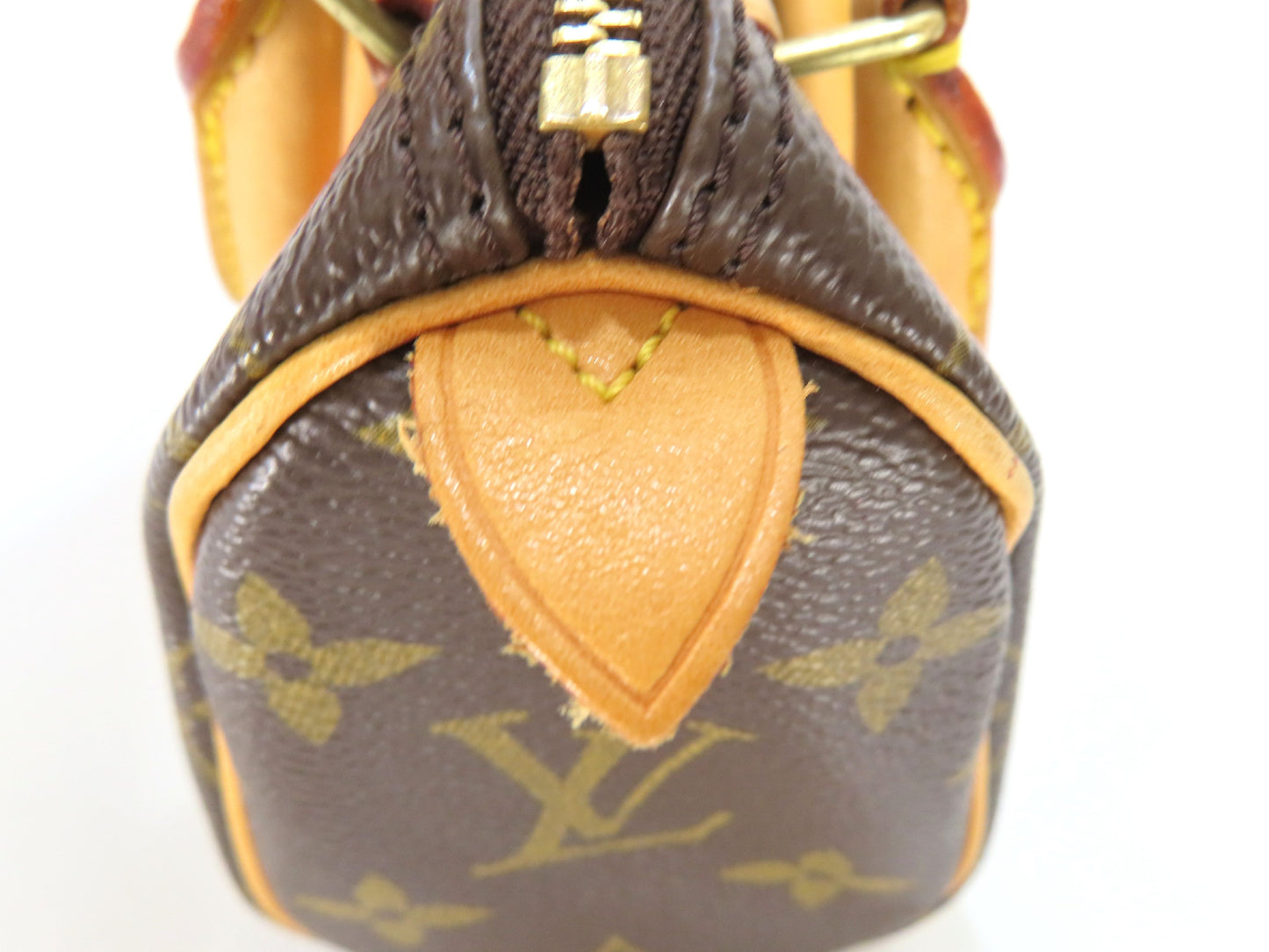LOUIS VUITTON Monogram Bag LV Mini Speedy M4134 Strap Handbag