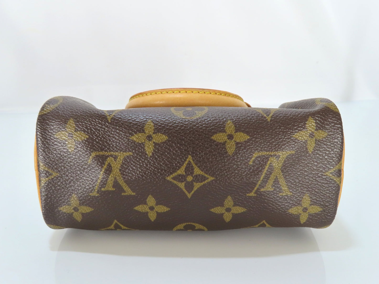 LOUIS VUITTON Monogram Bag LV Mini Speedy M4134 Strap Handbag