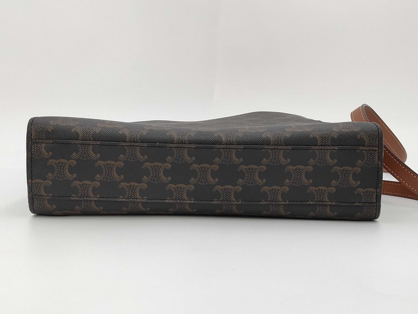 CELINE Small Vertical Cabat Tote in Brown