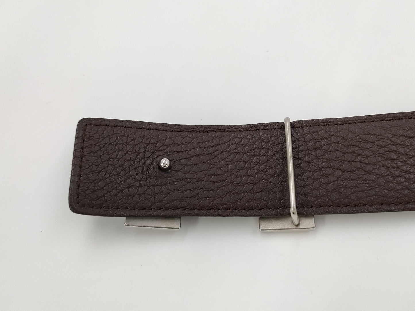 HERMES Constance Black x Brown Belt