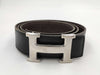 HERMES Constance Black x Brown Belt