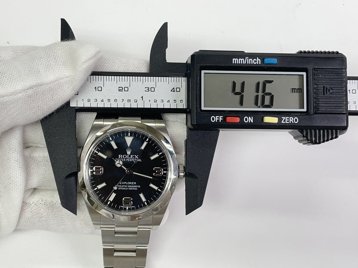 ROLEX 214270 424Q48U0 Black Dial Men's Watch