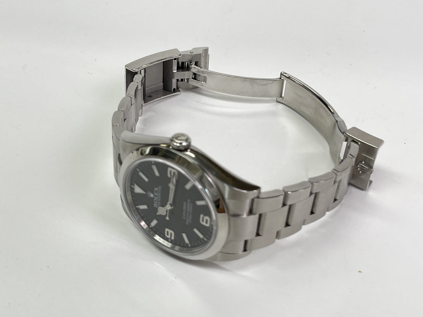 ROLEX 214270 424Q48U0 Black Dial Men's Watch