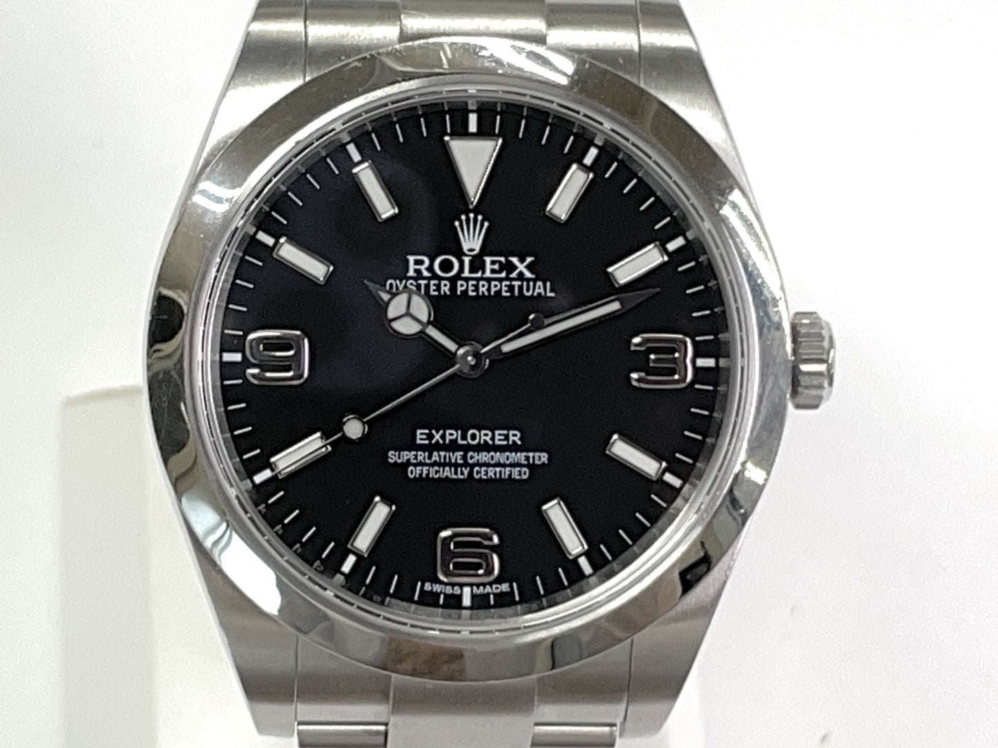 ROLEX 214270 424Q48U0 Black Dial Men's Watch