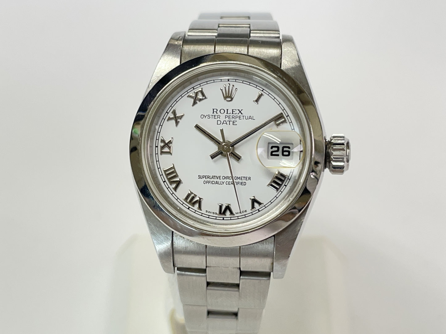 ROLEX 79160 D190247 White Dial Women's Watch