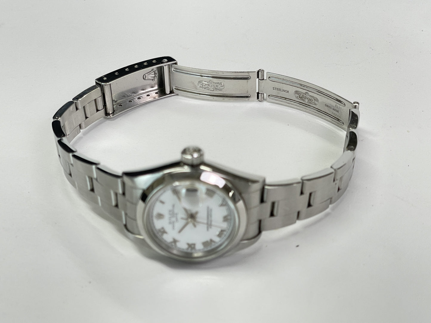 ROLEX 79160 D190247 White Dial Women's Watch