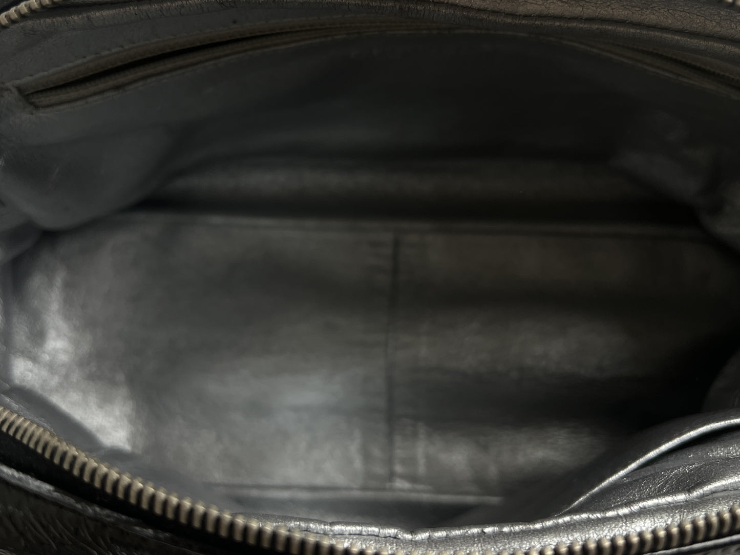 CHANEL Chanel Luxury Line Patent Shoulder Bag Chanel Luxury Line Shoulder Bag