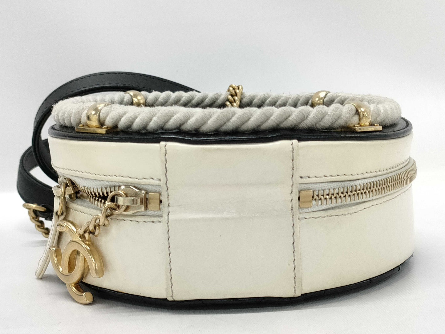 CHANEL 2-Way Chain Bag Round 27 Series Shoulder Bag
