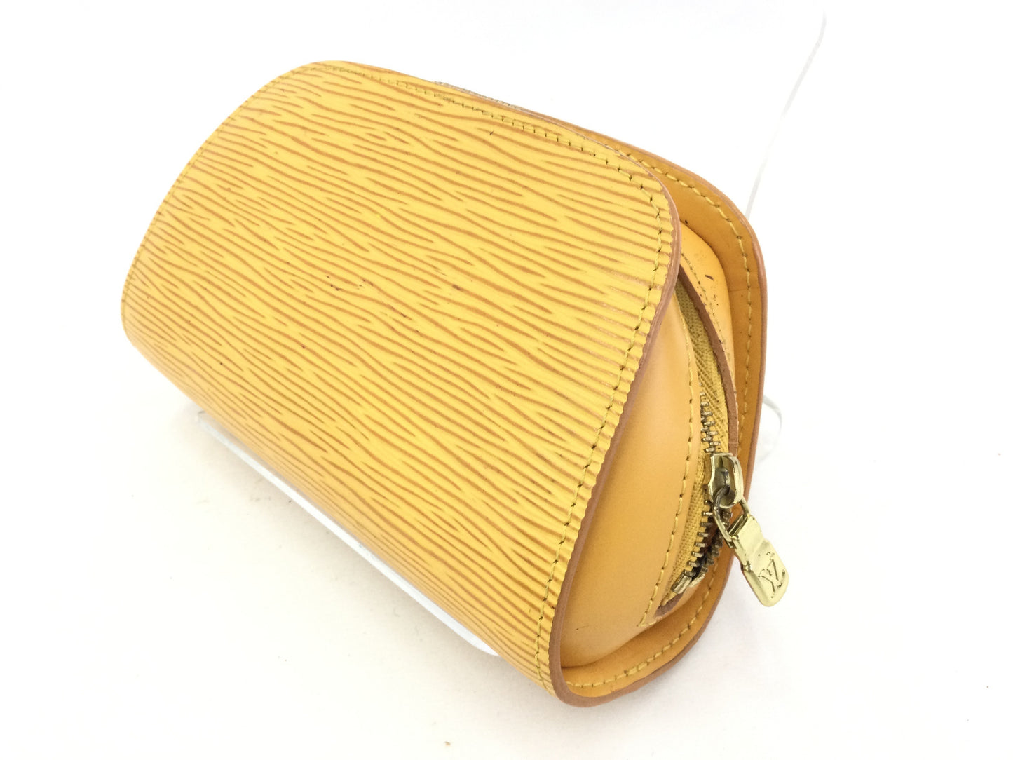LOUIS VUITTON Dauphine Epi Yellow Pouch