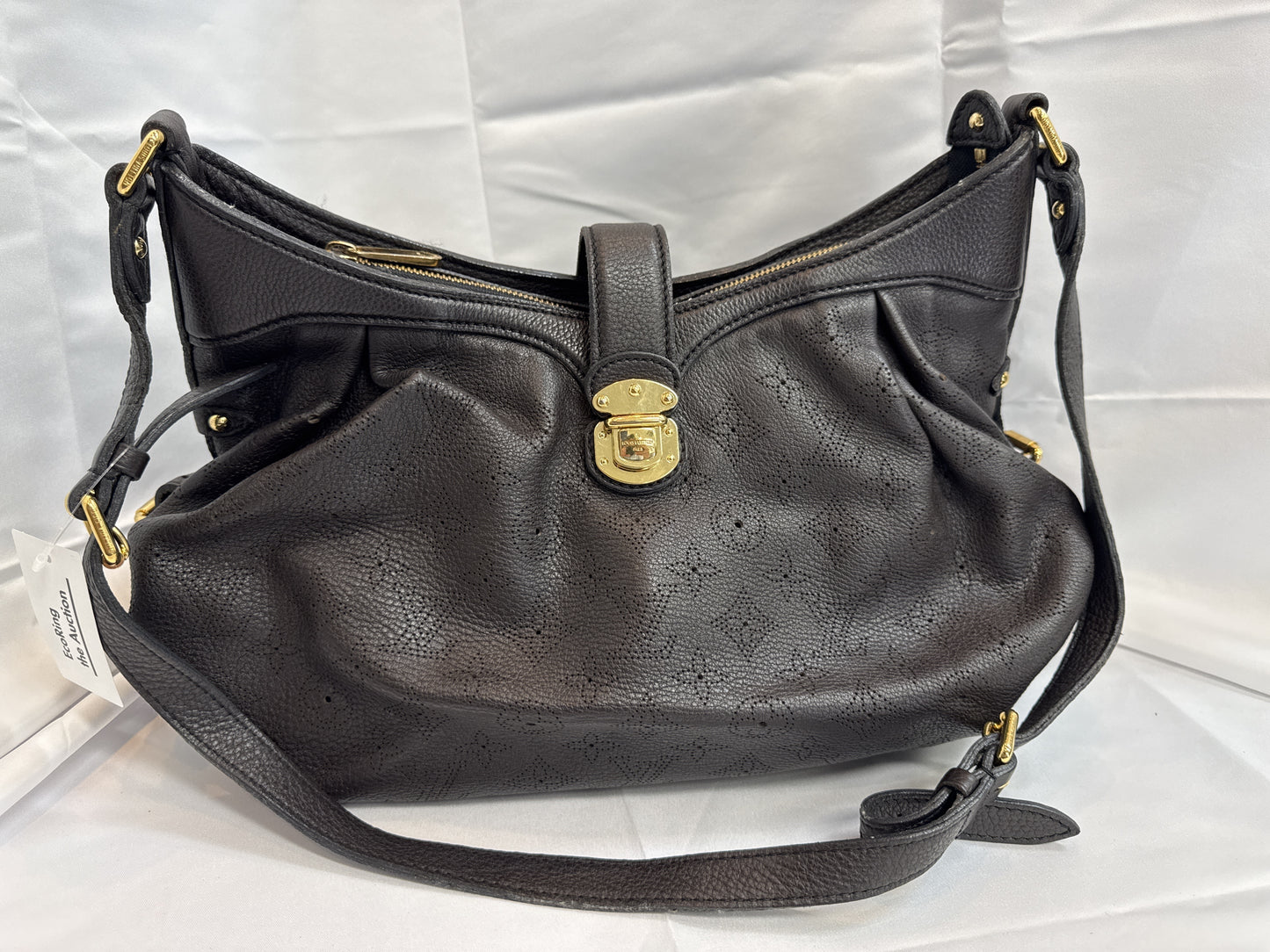 LOUIS VUITTON Monogram Leather Handbag Vuitton Shoulder Bag