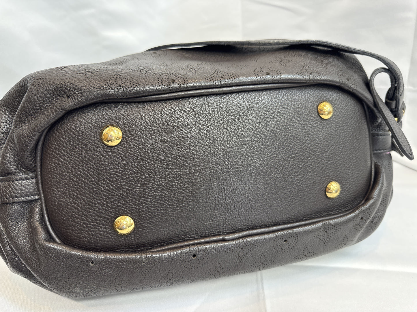 LOUIS VUITTON Monogram Leather Handbag Vuitton Shoulder Bag