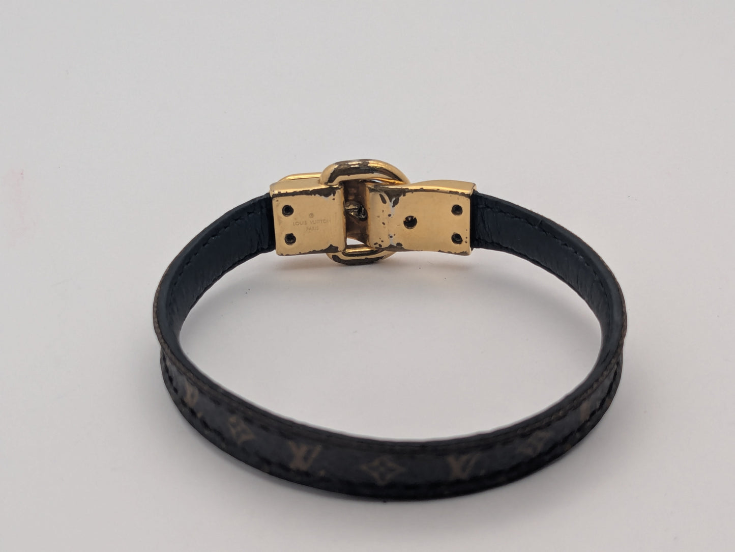 LOUIS VUITTON Brassle Fasten Your LV Bracelet, approximately 17cm wrist circumference