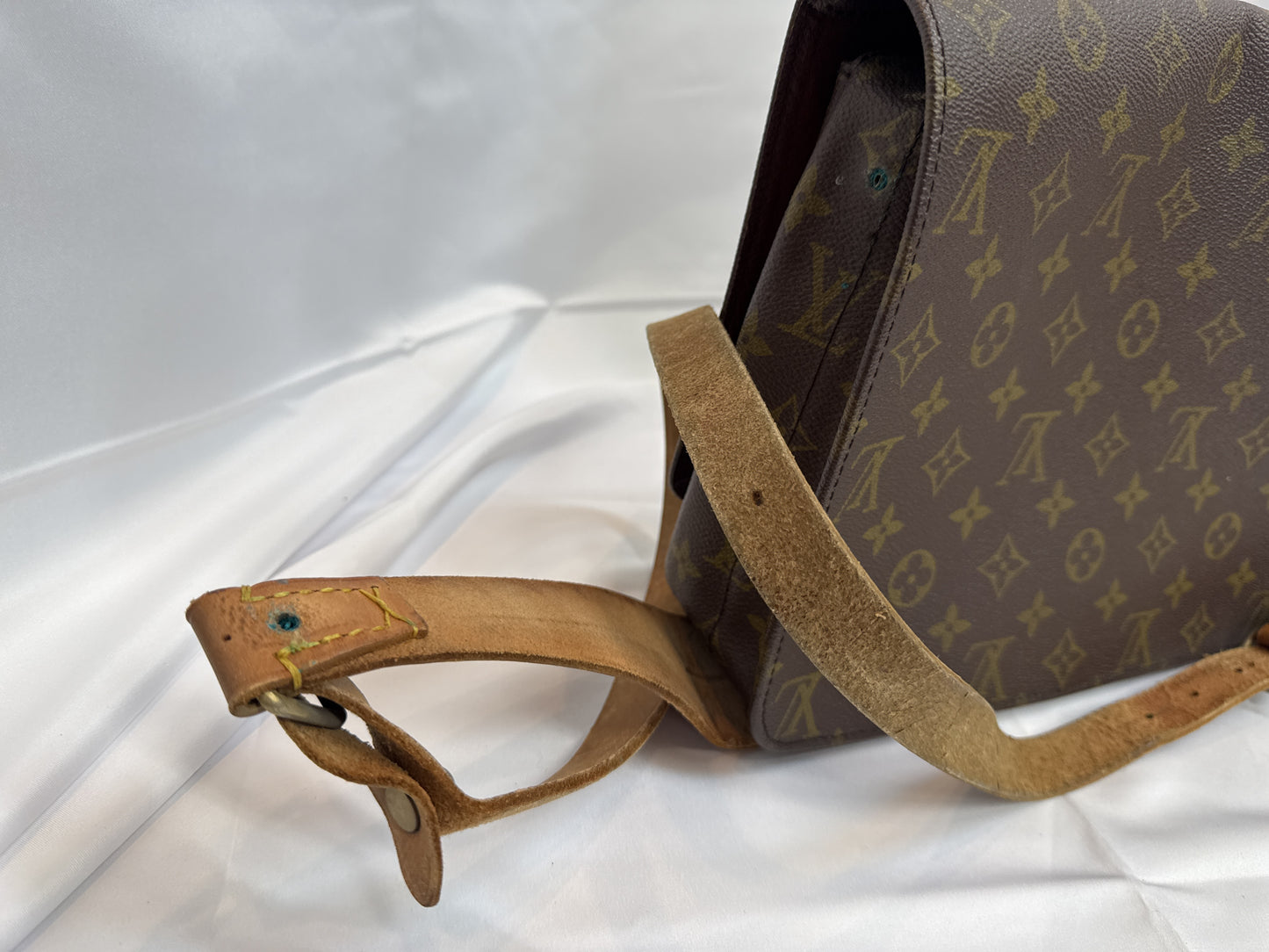 LOUIS VUITTON Monogram Cartouchiere 22 Shoulder Bag