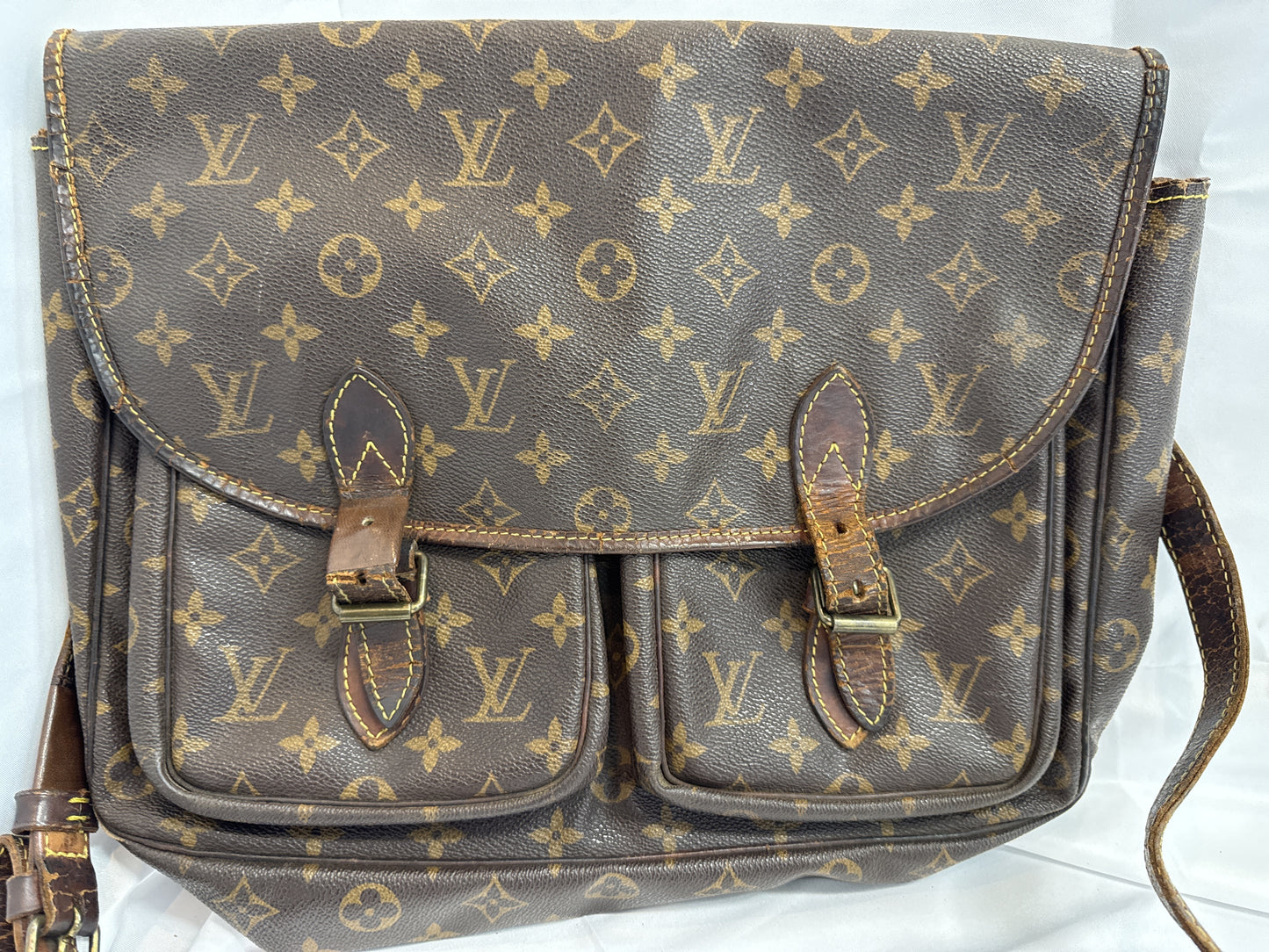 LOUIS VUITTON Monogram Sac Bazas Japon Shoulder Bag