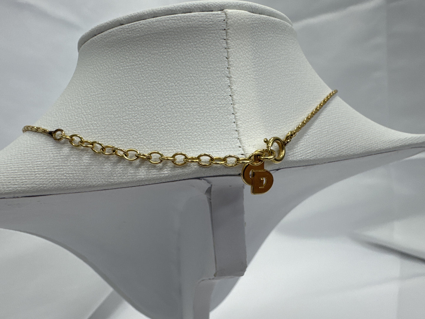 Dior necklace with approximately 43cm chain