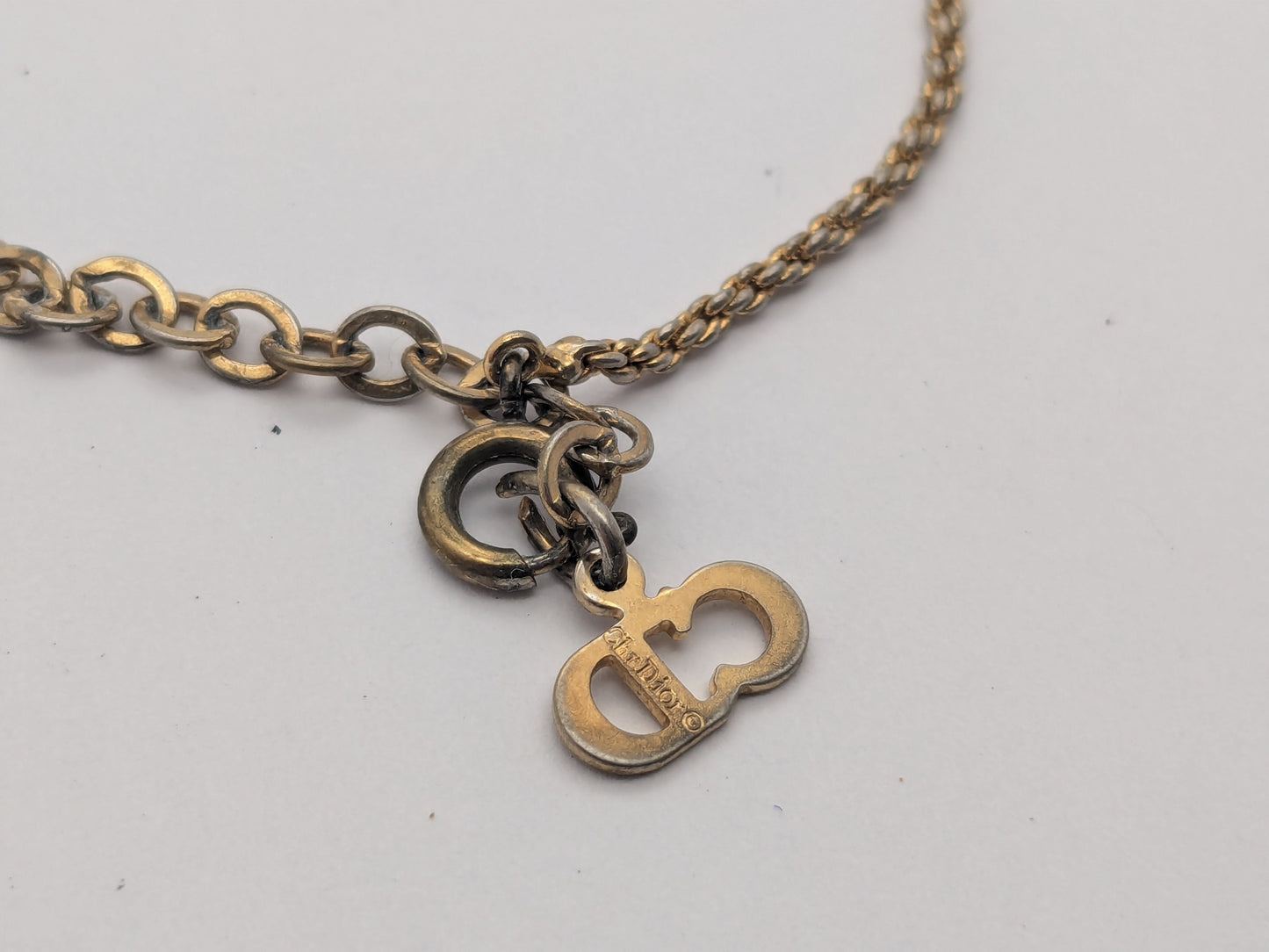 Dior Gold Necklace with 42cm Chain