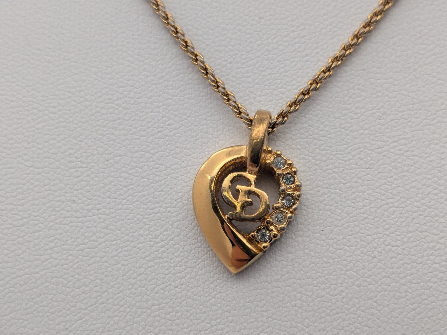 Dior Gold Necklace with 42cm Chain
