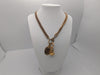 CHANEL Vintage Chain Necklace Gold Coco Mark Medal Necklace