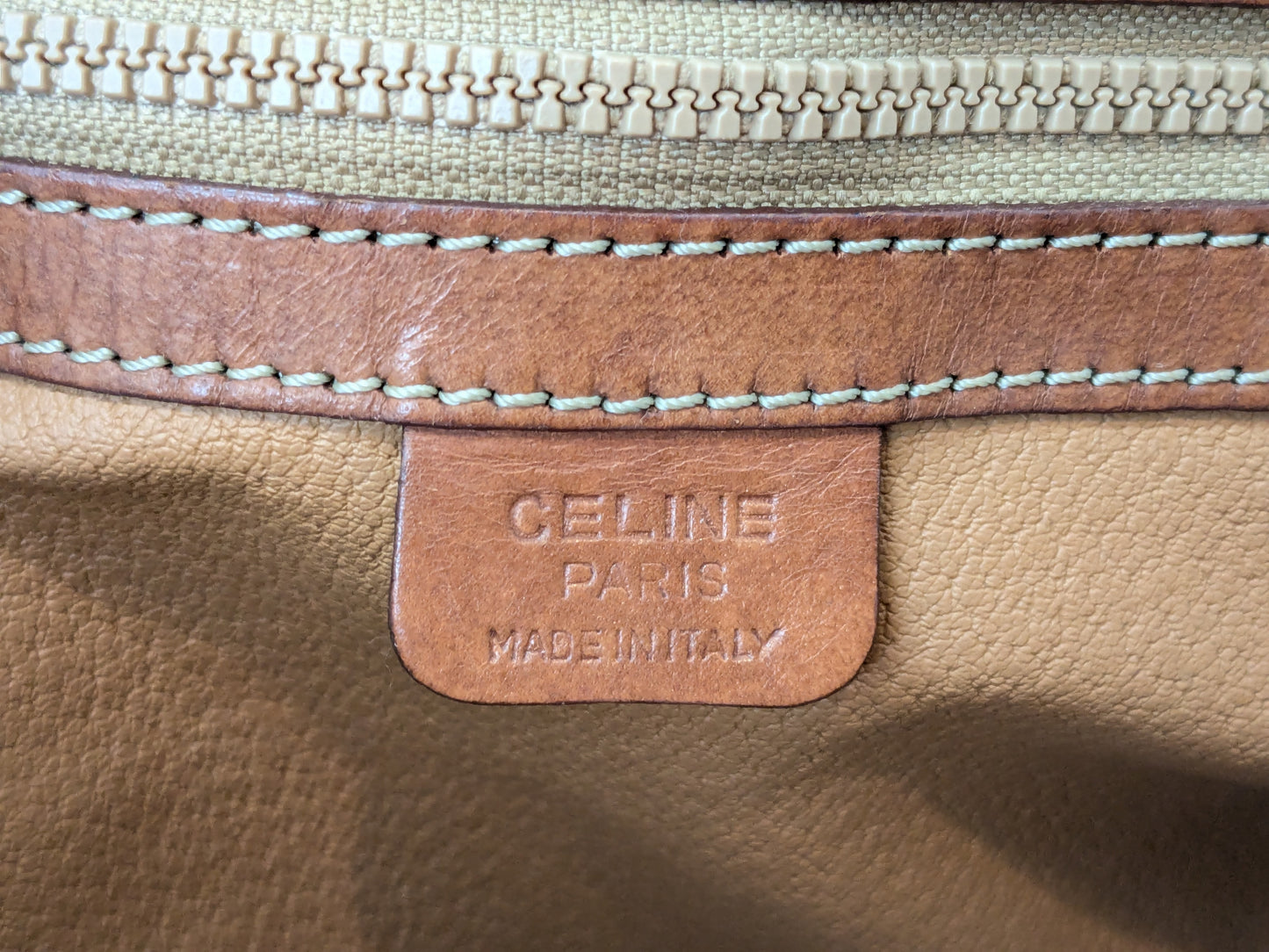 CELINE Macadam 2-Way Handbag
