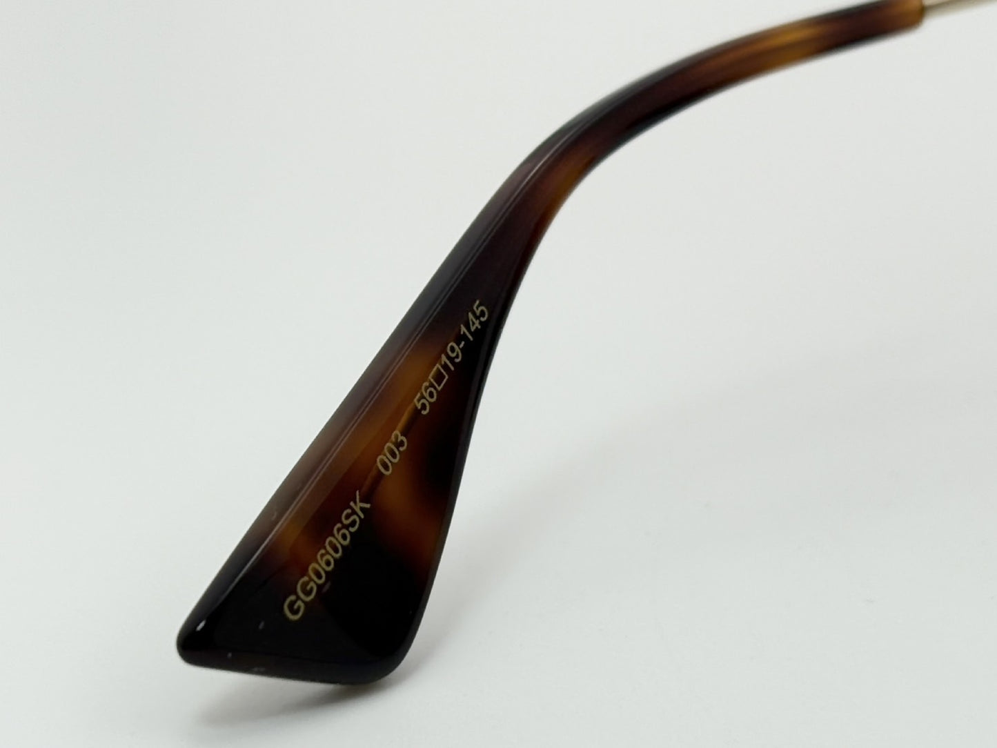 GUCCI Gucci GG0606SK Interlocking G Bee 56□19-145 Sunglasses Asian Fit Havana Brown Case and Cloth Included Sunglasses/Eyewear