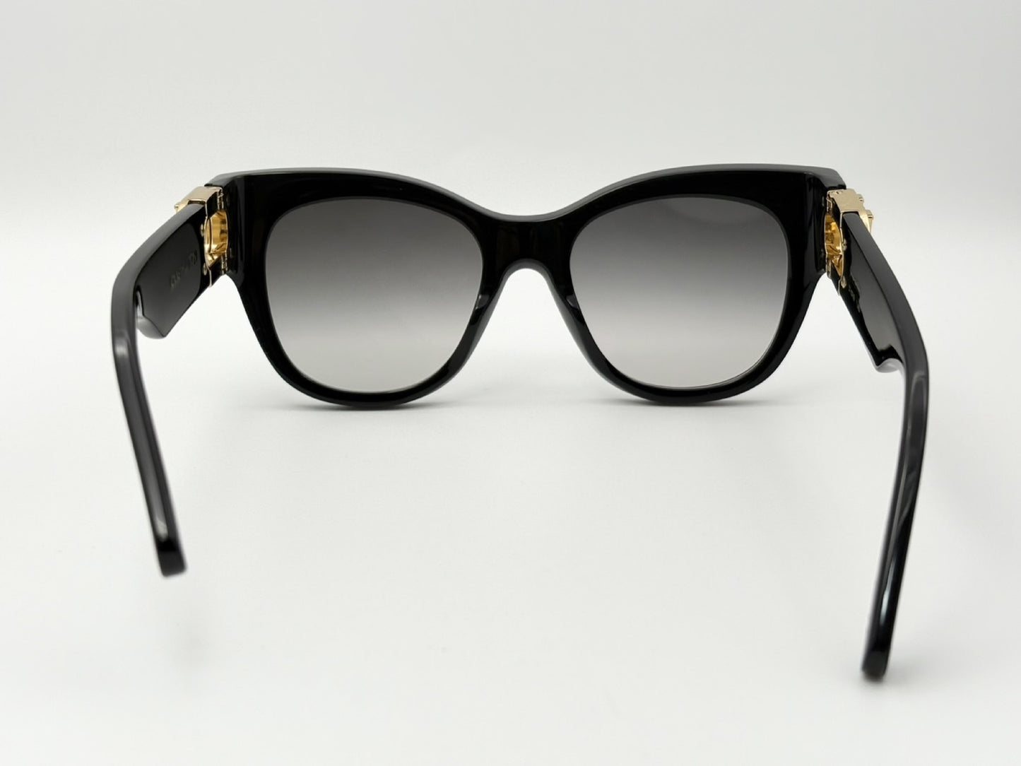 LOUIS VUITTON Z1568W 51□19-140 LV Link Cat Eye Sunglasses Black with Leather Case