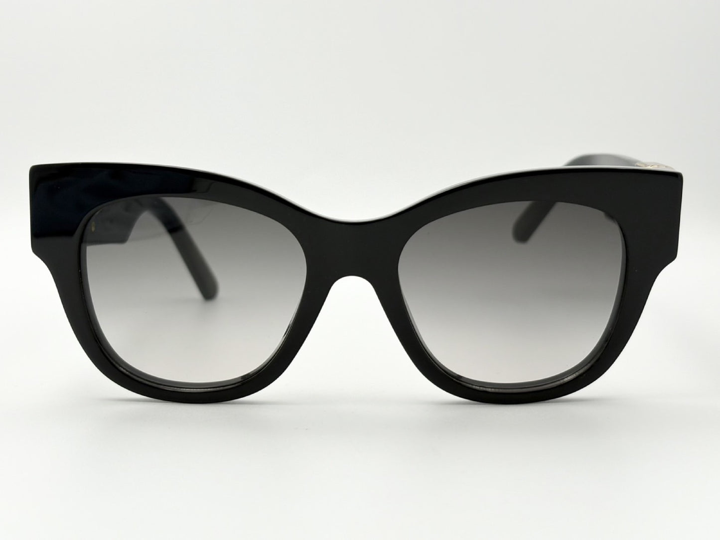 LOUIS VUITTON Z1568W 51□19-140 LV Link Cat Eye Sunglasses Black with Leather Case