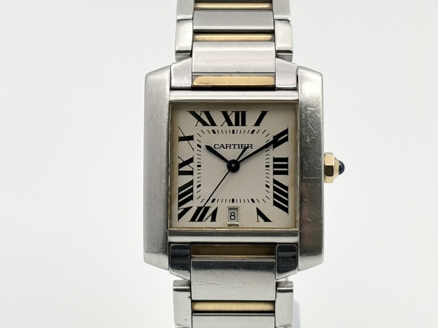 Cartier Tank Française LM W51005Q4 2302 CC732233 Automatic Men's Watch