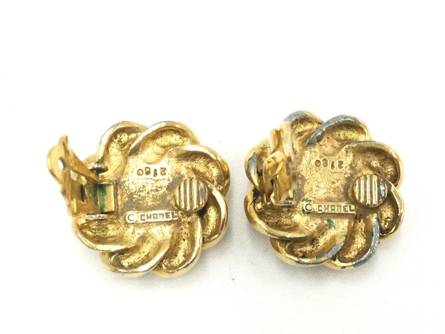 CHANEL Faux Pearl 24.8mm Earrings