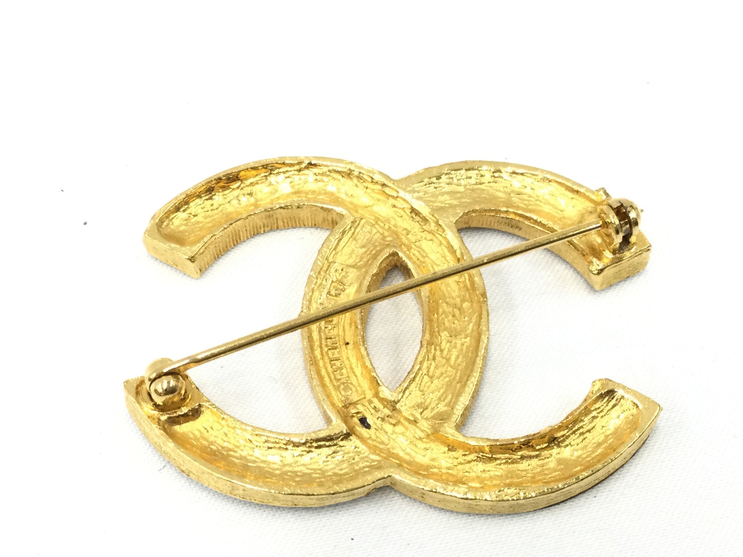 CHANEL Rhinestone Brooch