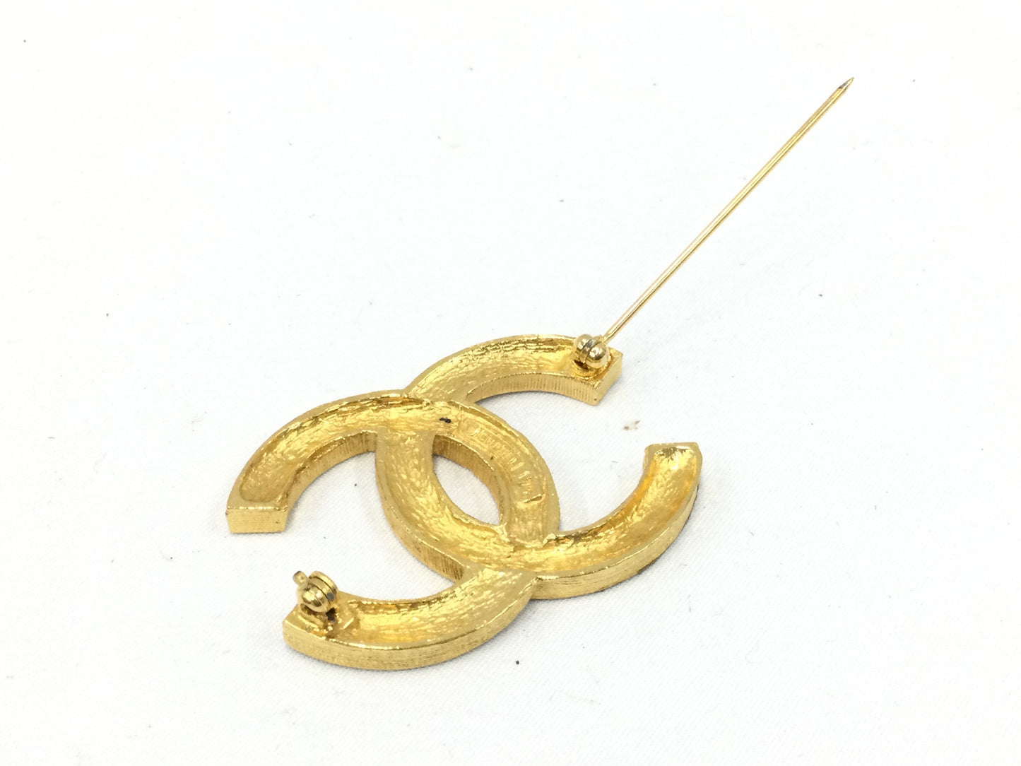CHANEL Rhinestone Brooch