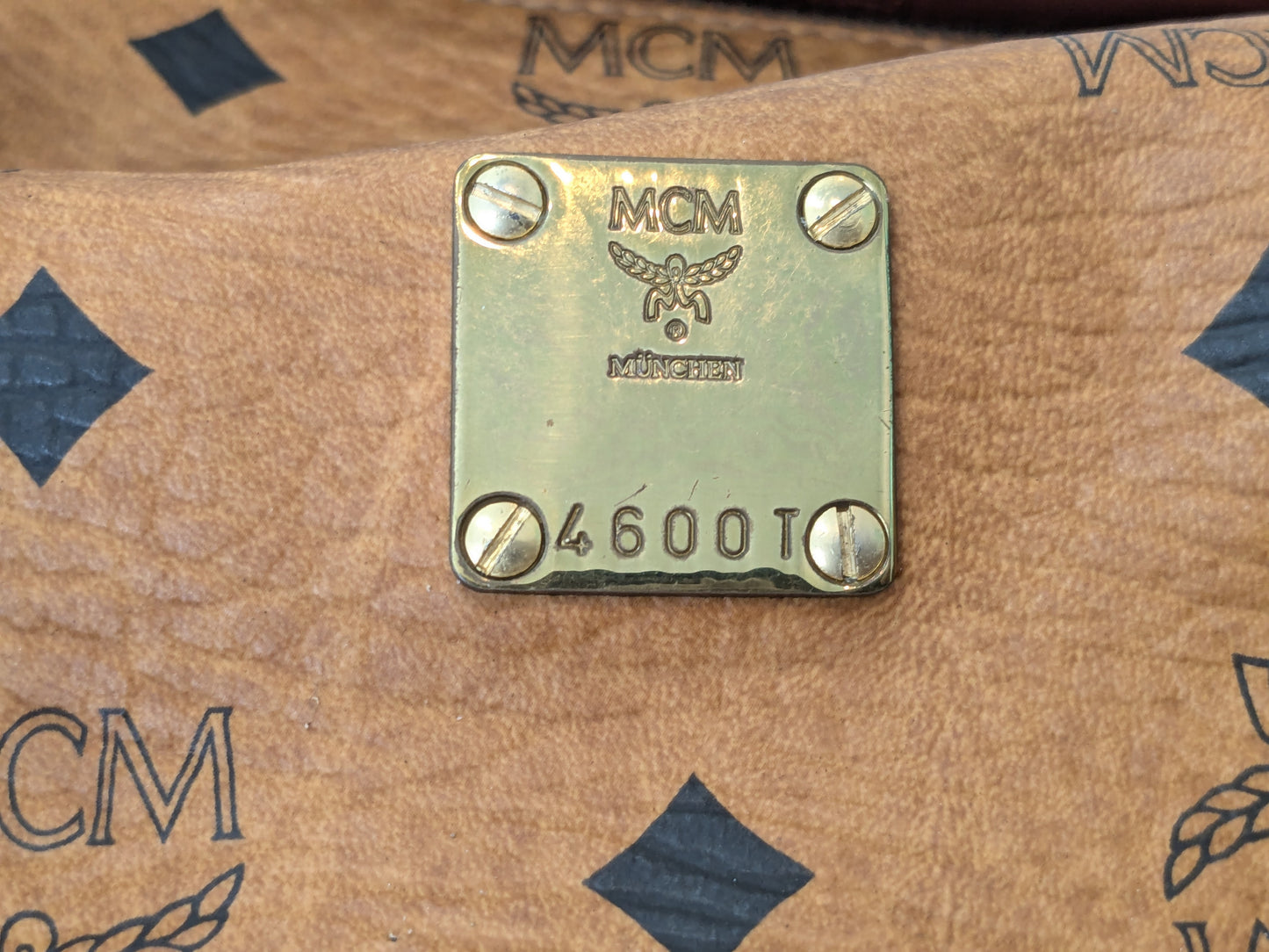 MCM Mini Boston Bag with Strap