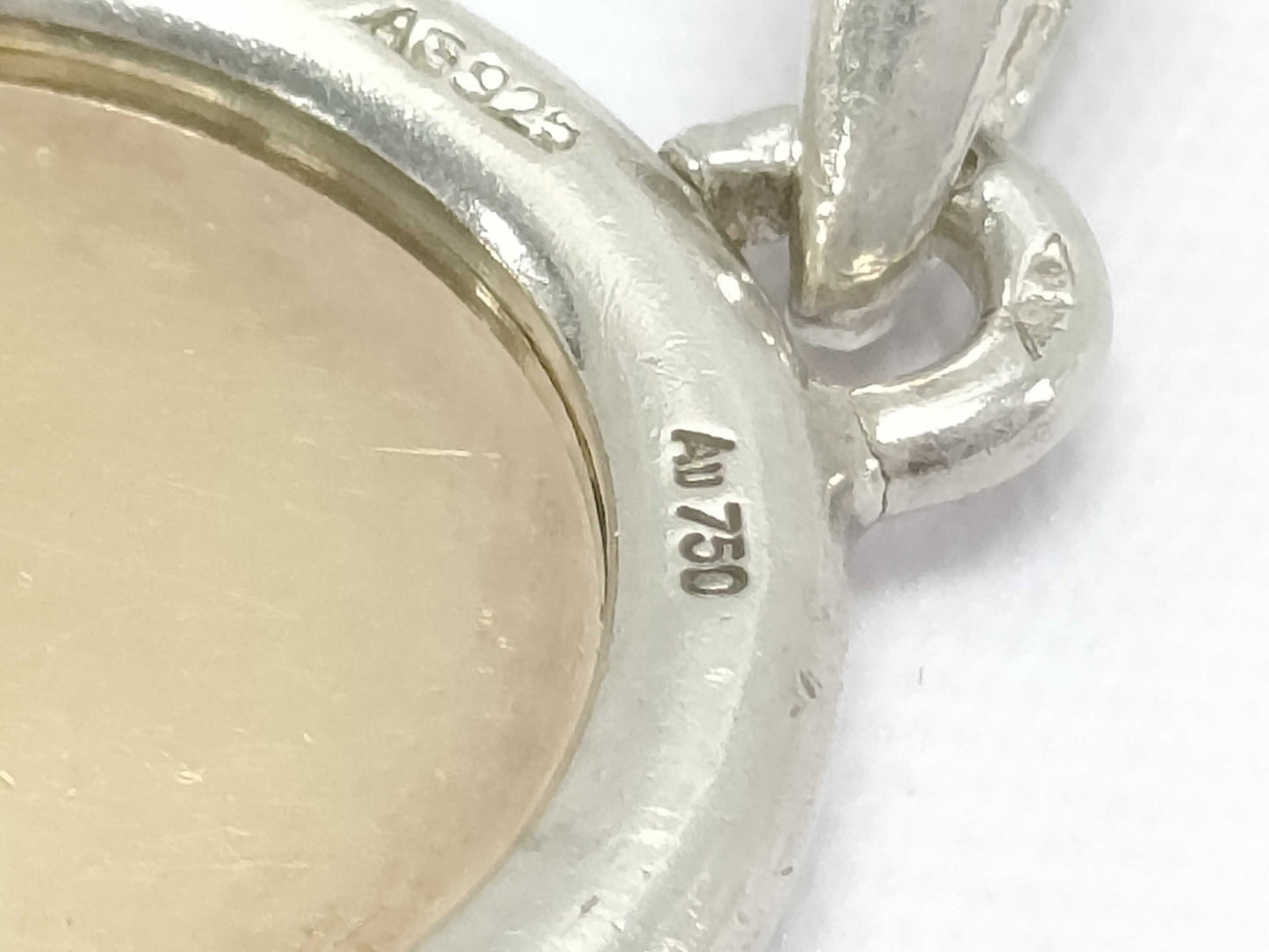 HERMES 925/750 Serie Pendant 6.4g Pendant Top