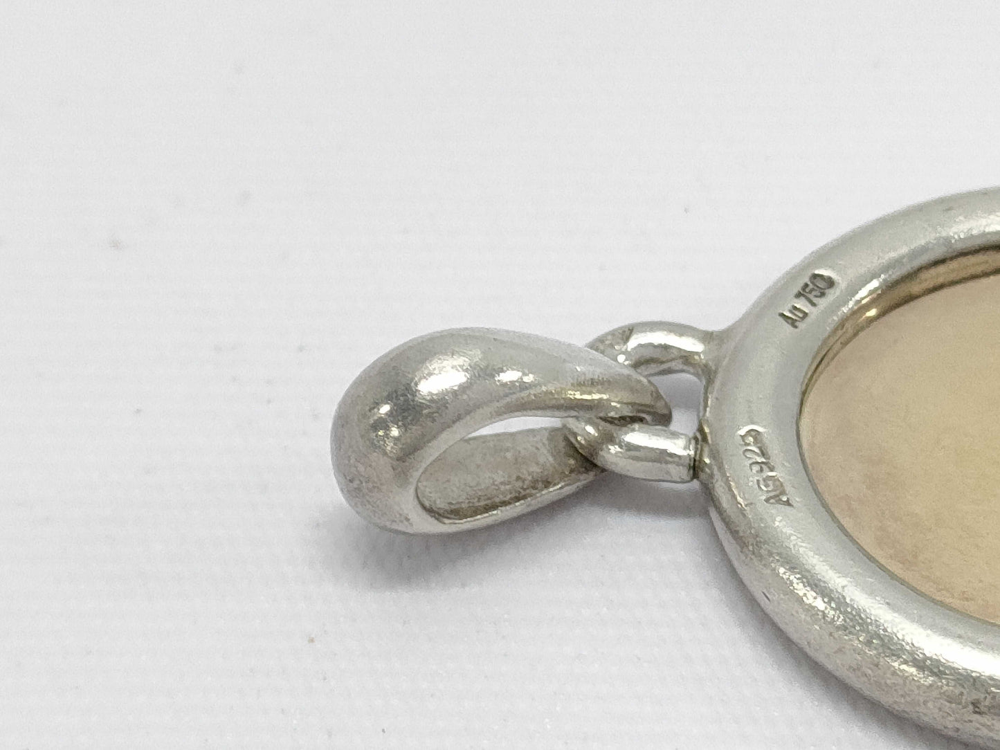 HERMES 925/750 Serie Pendant 6.4g Pendant Top