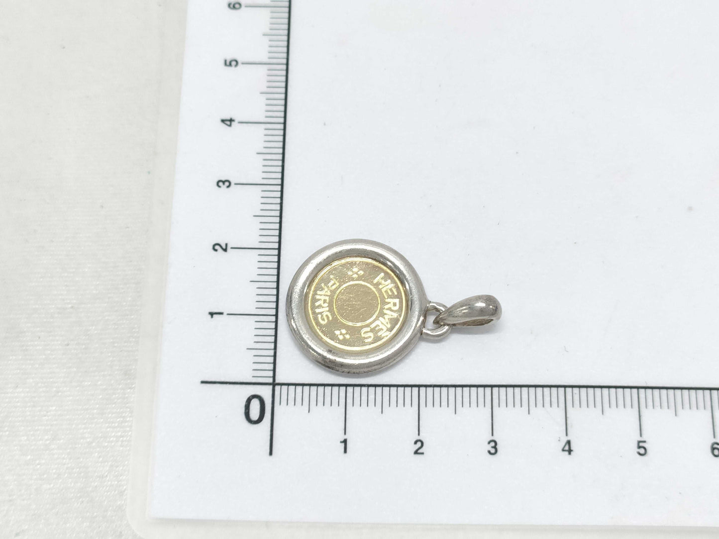 HERMES 925/750 Serie Pendant 6.4g Pendant Top
