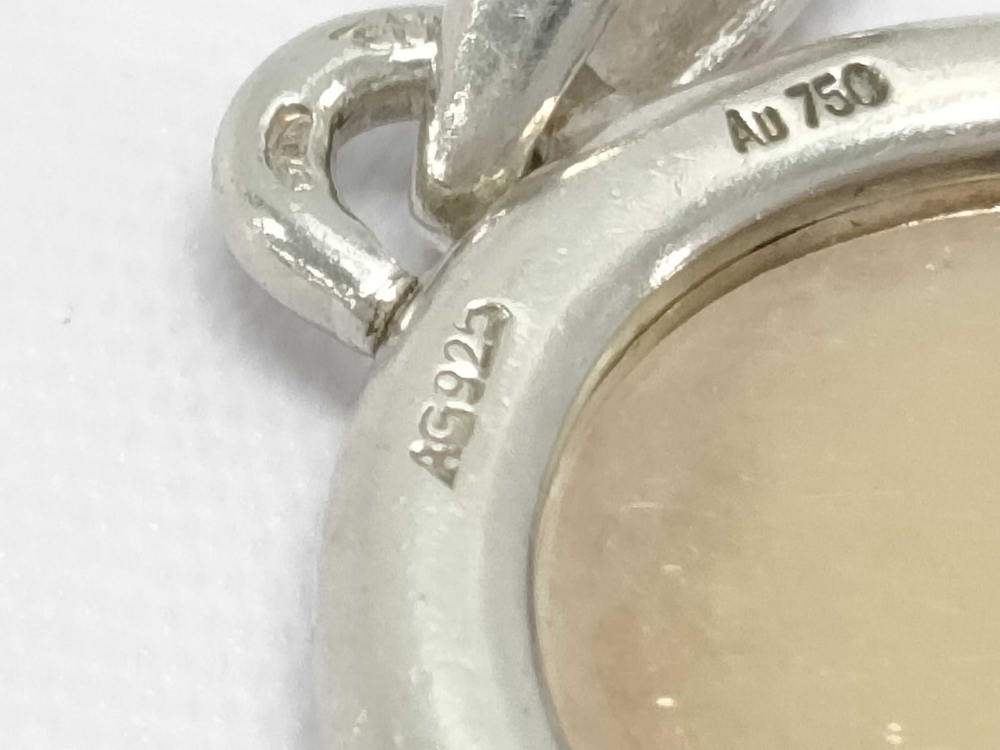 HERMES 925/750 Serie Pendant 6.4g Pendant Top