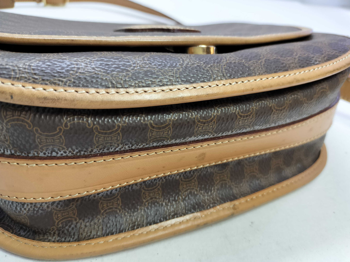 CELINE Macadam Shoulder Bag
