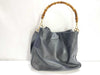GUCCI Bamboo Gucci Leather Bamboo 2-Way Handbag Tote Bag