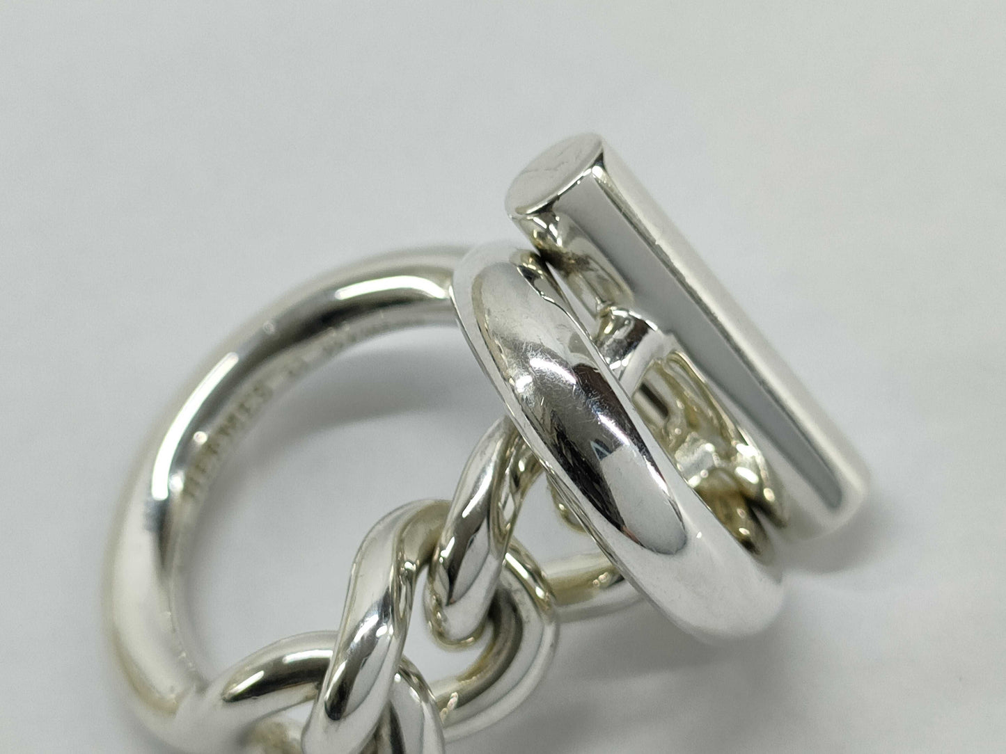 HERMES Croisette 14.1g #51 Ring