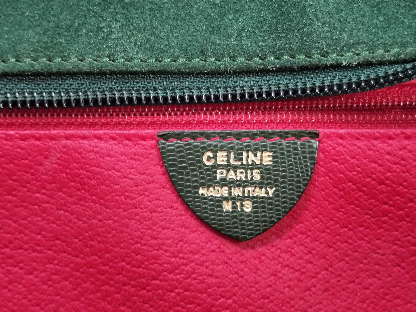 CELINE Circle Suede Tote Bag Tote Bag
